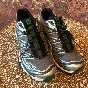 Salomon XT-6 x END - Asphalt/Ftw Silver/Parakeet - US 6M/7W Sneaker Shoe